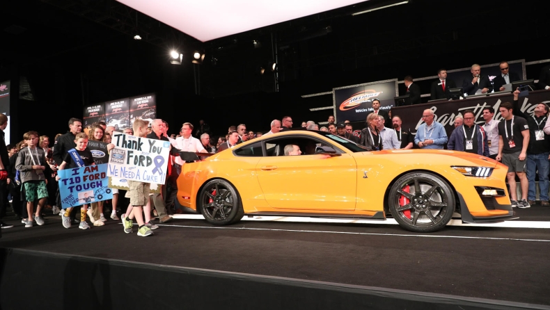 Δημοπρατήθηκε η πρώτη Ford Mustang Shelby GT500 έναντι 1,1 εκατ. δολαρίων!