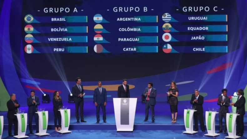 H κλήρωση του Copa America 2019 (pics)