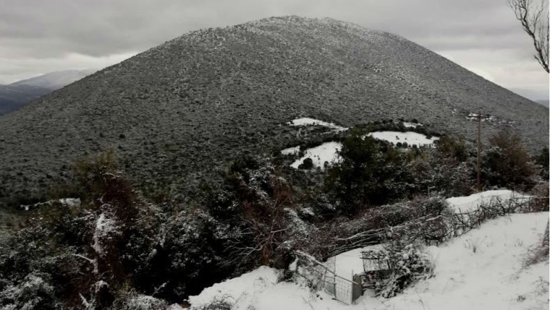 Το 35% της Ελλάδας καλύφθηκε με χιόνια από την «Ωκεανίδα»