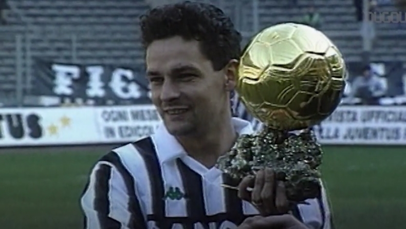 Γιουβέντους - Ρομπέρτο Μπάτζιο: Η Χρυσή Μπάλα του 1993 (vid)
