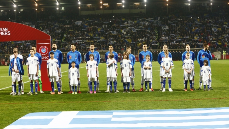 Βοσνία - Ελλάδα 2-2: Οι διεθνείς σε «ακτίνες»