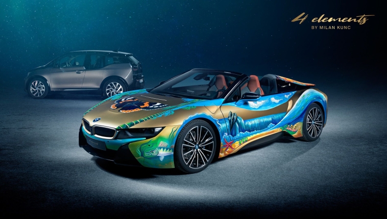 Ένα BMW i8 Roadster κυριολεκτικά... έργο τέχνης! (pics & vid)