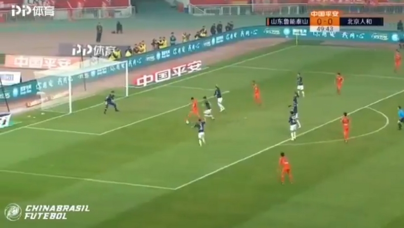 Το πρώτο γκολ του Φελαϊνί στην Κίνα (vid)