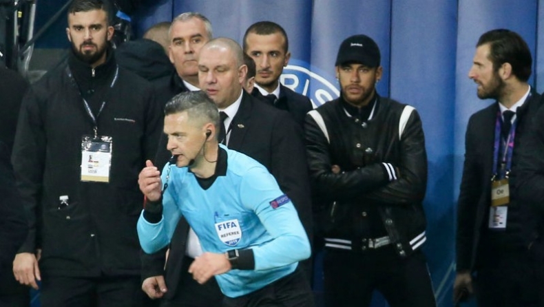 Σε απολογία καλεί τον Νεϊμάρ η UEFA λόγω του Παρί - Μάντσεστερ Γιουνάιτεντ