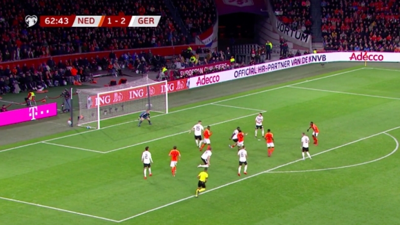 Ολλανδία – Γερμανία: Ισοφάρισε σε 2-2 ο Ντεπάι! (vid)