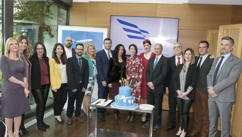 Συμφωνία συνεργασίας με την Aeroflot, στα πέμπτα γενέθλια της Ellinair (pics)