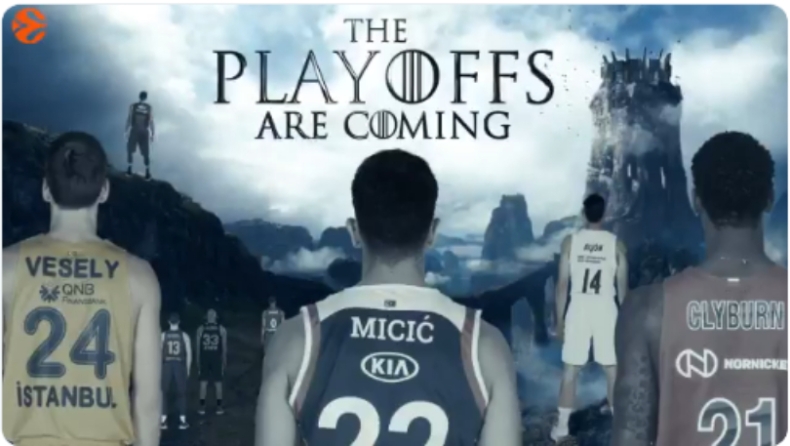 Euroleague: Ετοιμάζεται για playoffs με... Game of Thrones! (vid)
