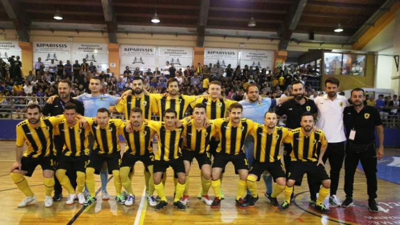 Futsal ΑΕΚ - Παναθηναϊκός: Πρωταθλήτρια η «Ένωση»