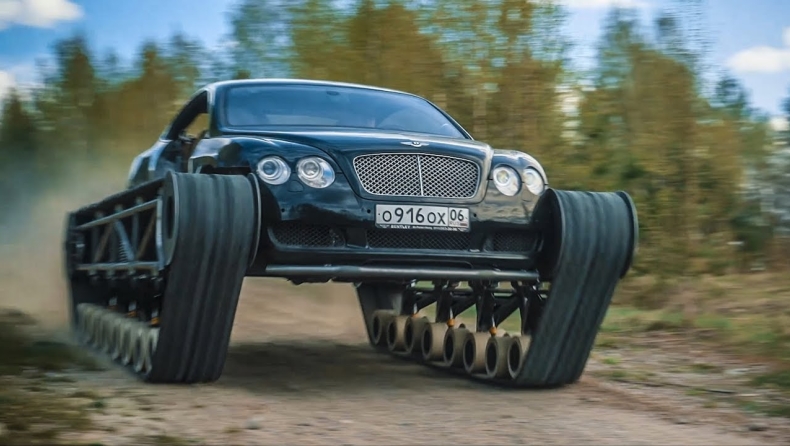 Το πιο πολυτελές τανκ του κόσμου είναι μία Bentley Continental GT! (pics & vids)