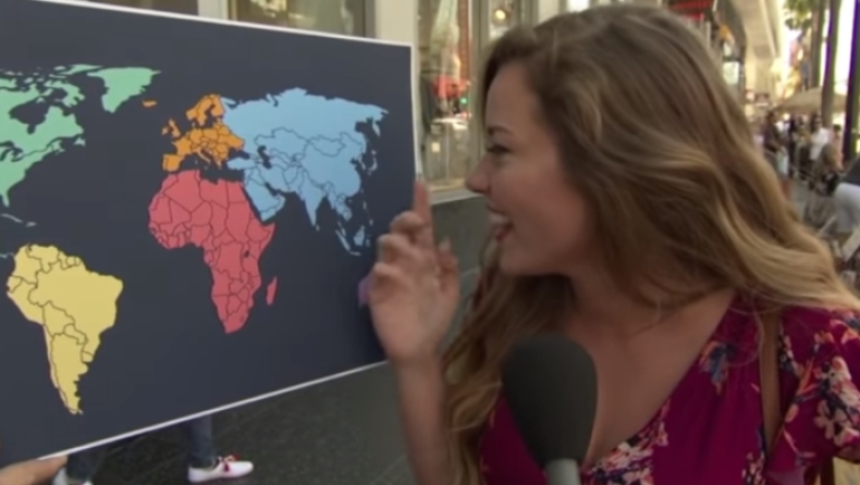 Ζήτησαν από περαστικούς να δείξουν στον χάρτη τη Βόρεια Κορέα και το αποτέλεσμα ήταν απολαυστικό (pic & vid)
