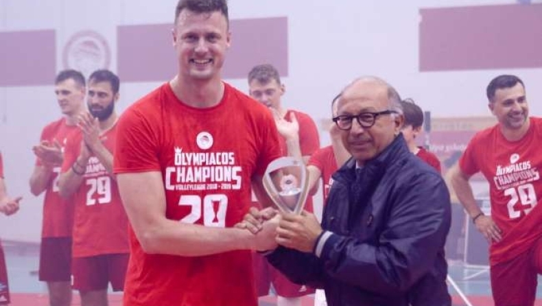 Ο Γερούν Ραουβέρντινκ MVP της Volley League