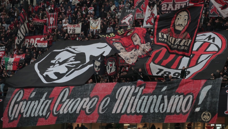 Ultras Μίλαν: «Οποιος φοβάται να μείνει στα αποδυτήρια» (pic)