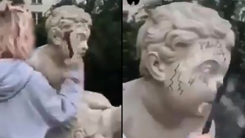 Μία influencer έσπασε άγαλμα 200 ετών για να αποκτήσει περισσότερους followers! (vid)