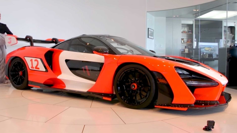 Μια McLaren Senna στα «σωστά» χρώματα (vid)