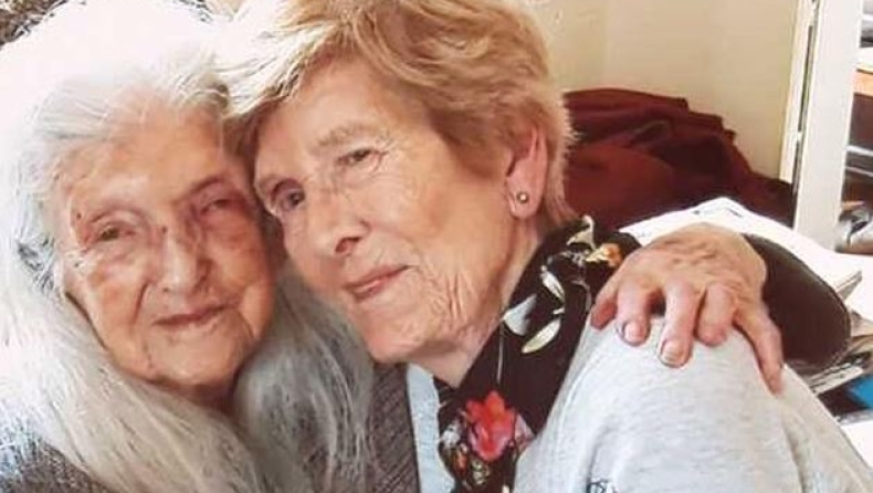 Μία 81χρονη γυναίκα συνάντησε για πρώτη φορά την μητέρα της που είναι 103 ετών (pics)