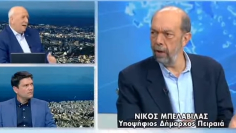 Μπελαβίλας: «Καλώ εσένα Βαγγέλη Μαρινάκη σε ντιμπέιτ, που είσαι ο δήμαρχος Πειραιά» (vid)