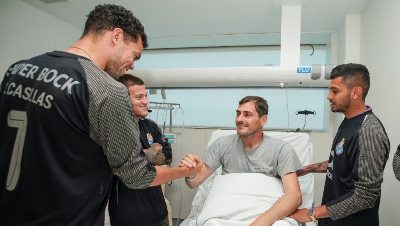 Όλη η Πόρτο επισκέφτηκε στο νοσοκομείο τον Κασίγιας φορώντας τη φανέλα του (pics)