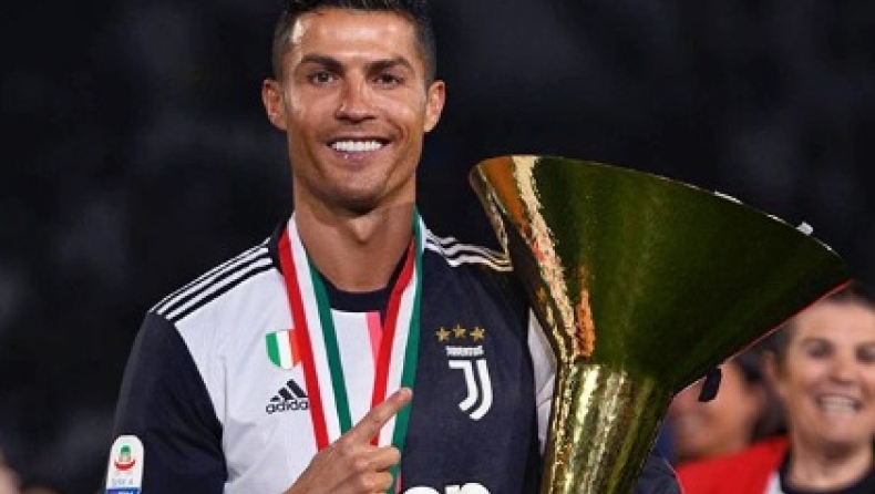 Ρονάλντο: Αγκαλιά με το πρώτο του πρωτάθλημα Ιταλίας (pic)