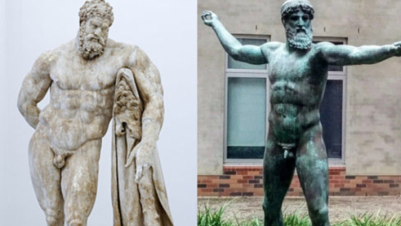 Το μικρό ανδρικό μόριο στα αγάλματα των αρχαίων Ελλήνων ήταν ένδειξη δύναμης κι αριστοκρατίας (pics)