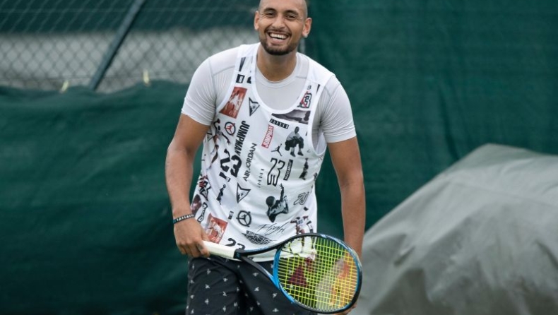 Wimbledon: Παρέα με τον... Τζόρνταν ο Κύργιος