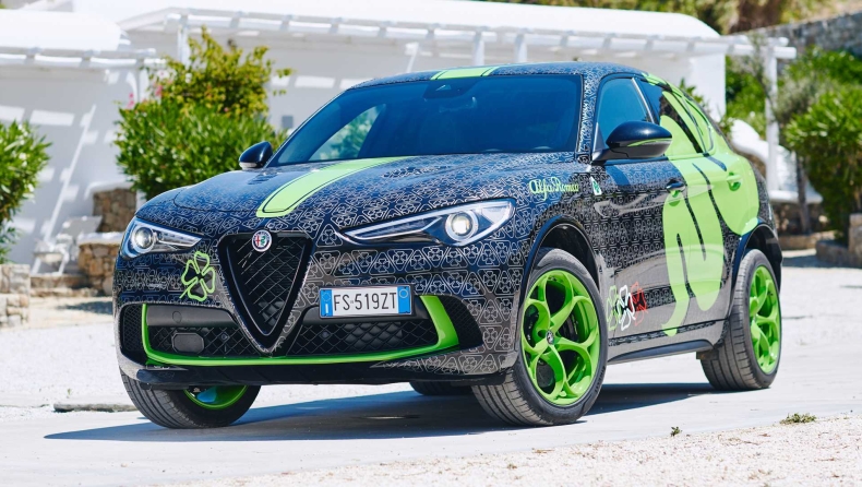 Μια Alfa Romeo Stelvio QV ντύθηκε στα χρώματα του Gumball 3000 (pics)