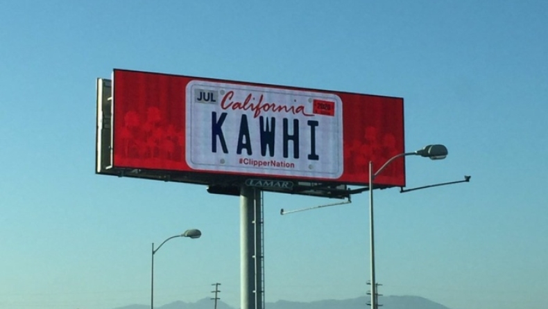 Πινακίδες στο L.A καλούν τον Καουάι Λέοναρντ στους Κλίπερς (pics)