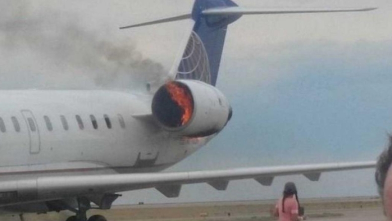 Φωτιά σε κινητήρα αεροσκάφους στο Ηράκλειο: Σώοι οι 165 επιβαίνοντες