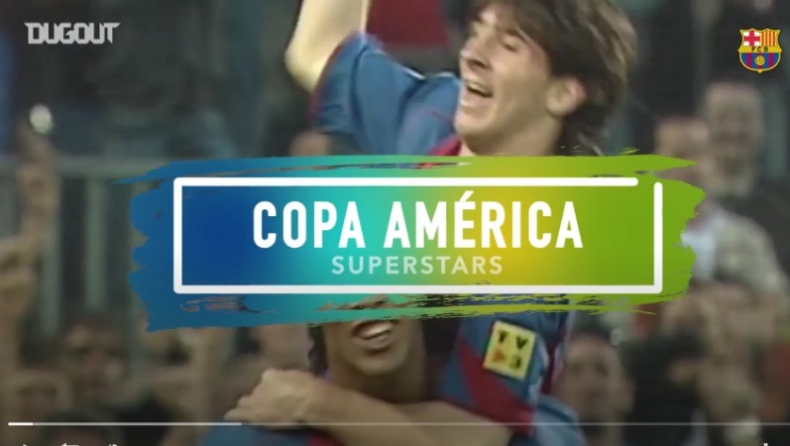 Copa America Superstars: Λιονέλ Μέσι (vid)