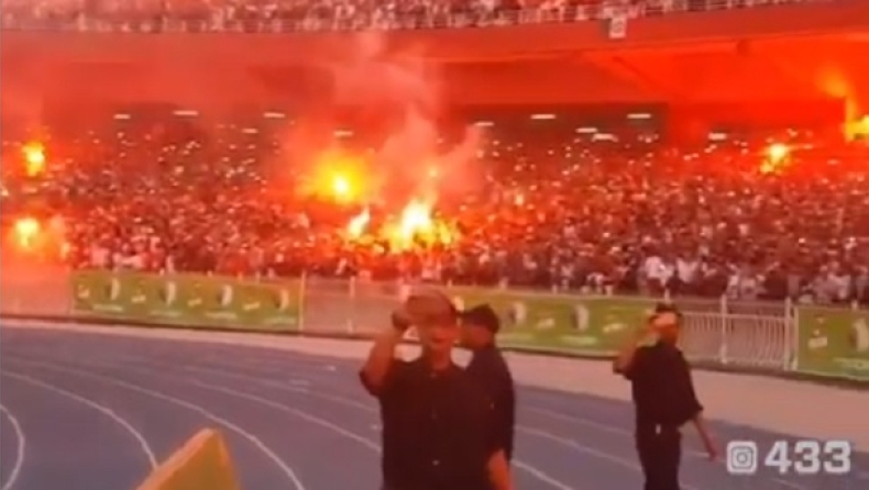 Αλγερία: «Έκαψαν» το γήπεδο στην υποδοχή των θριαμβευτών του Κόπα Άφρικα (vid)