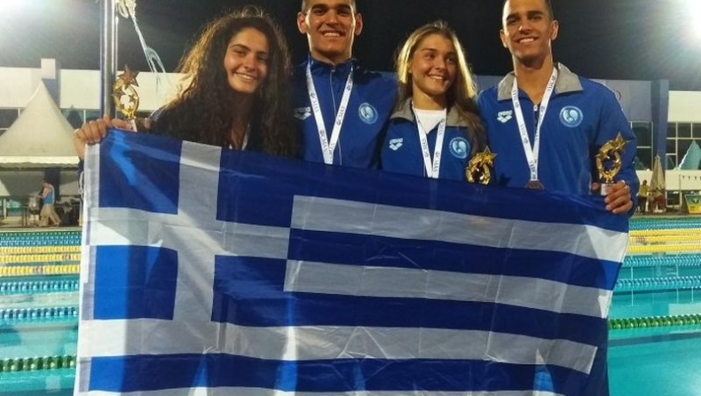 Χάλκινο μετάλλιο για την Ελλάδα στο Παγκόσμιο τεχνικής κολύμβησης
