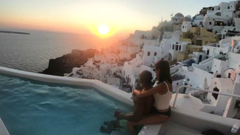 Διακοπές στην Ελλάδα οι Γκρέιντζερ και Μιλένα (pics)