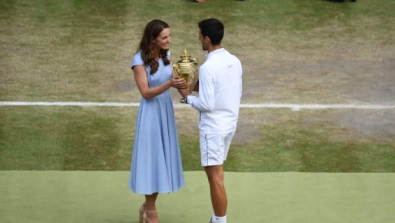 Wimbledon: Συγχαρητήρια από το Παλάτι σε Τζόκοβιτς (pic)