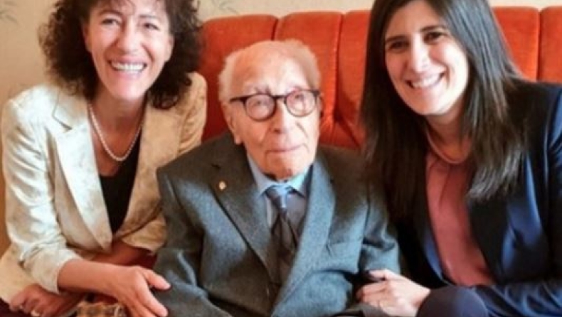 Έφυγε από τη ζωή ο Σαλβατόρε Καβάλο, ο γηραιότερος άνδρας στην Ιταλία