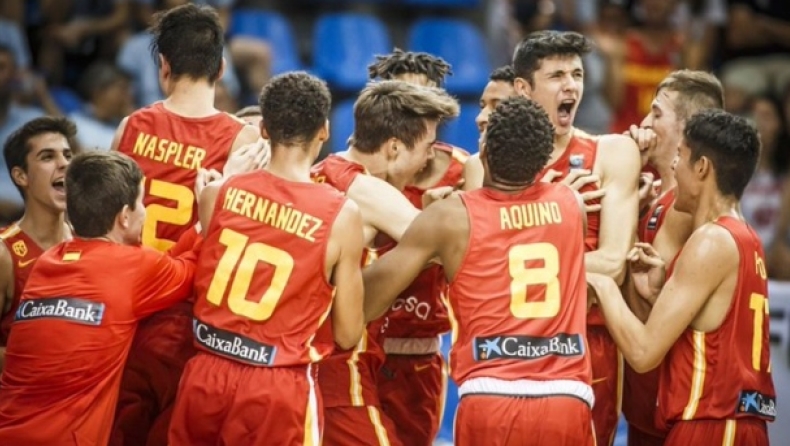 Η Ισπανία κατέκτησε το Eurobasket Παίδων (vids)