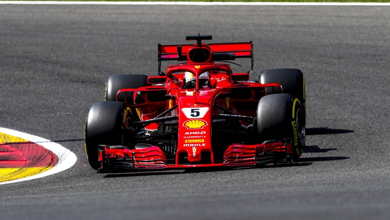 Με 1-2 ξεκινάει η Ferrari την πορεία της στο Βέλγιο