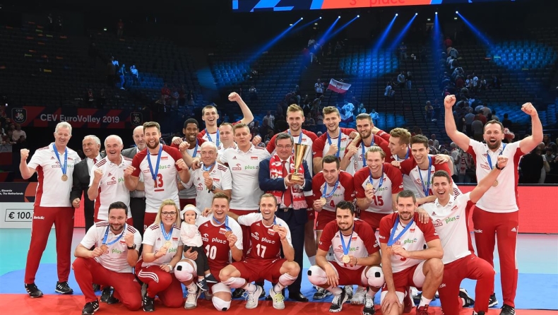 Η Πολωνία το χάλκινο στο Ευρωπαϊκό Πρωτάθλημα