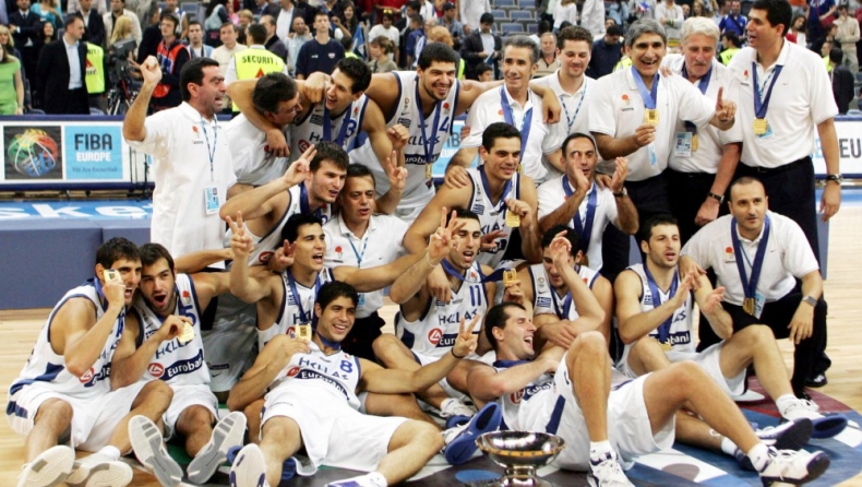 Η τελευταία φορά που το ελληνικό μπάσκετ... ντύθηκε με χρυσάφι (pics & vid)