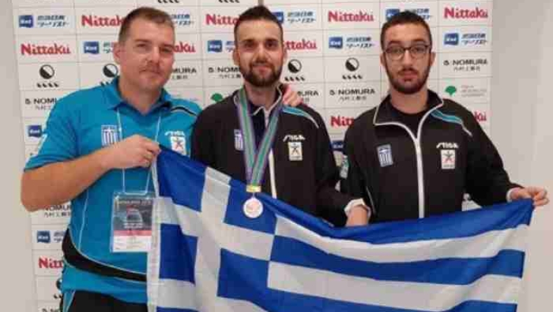 Στα μετάλλια της επιτραπέζιας αντισφαίρισης στο Ευρωπαϊκό ΑμΕΑ η Ελλάδα
