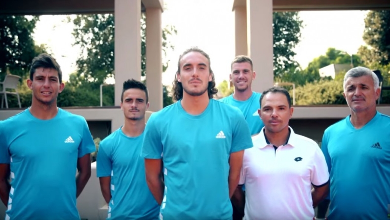 Με... αρχηγό τον Τσιτσιπά στο Davis Cup η Ελλάδα (vid)