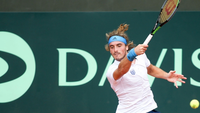 Davis Cup: Ο Τσιτσιπάς... τελείωσε τον Ντίντεριχ σε 48' (vid)