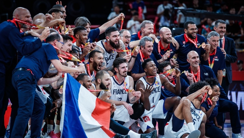 Γαλλία: Έχει 5 μετάλλια στα 6 τελευταία Εurobasket-Παγκόσμια! (vids)