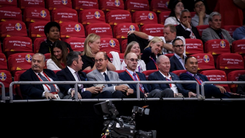 ΗΠΑ - Πολωνία: Ζαγκλής και Σίλβερ βλέπουν παρέα το ματς (pics)