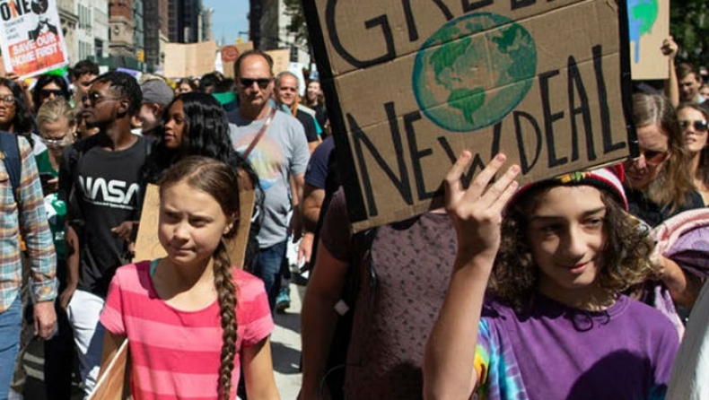 Κλιματική αλλαγή: Από το δρόμο στον ΟΗΕ, οι νέοι δίνουν τον τόνο για το κλίμα