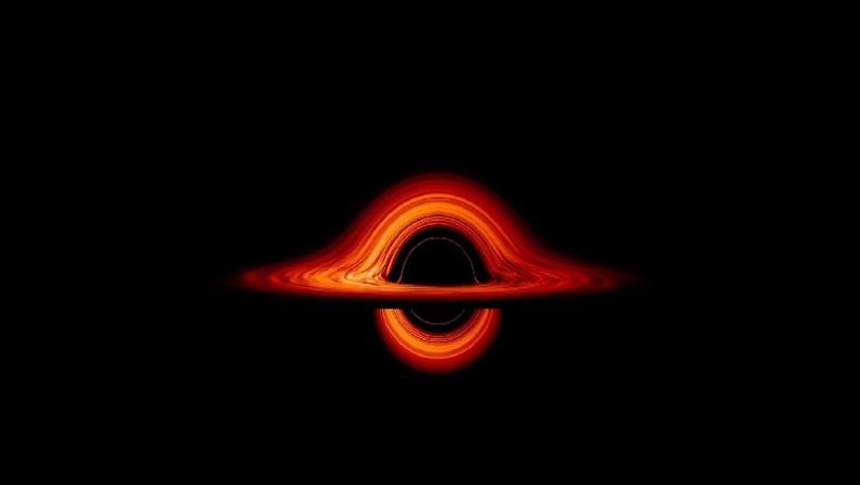 Μαγευτική προσομοίωση της NASA αποκαλύπτει την ομορφιά της μαύρης τρύπας (pics)