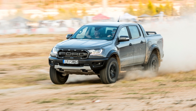 Το Ford Ranger Raptor έδωσε άρωμα WRC στο Μαρκόπουλο (vid)