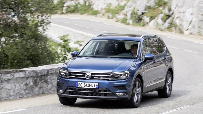 Στην Ελλάδα το νέο 7θέσιο SUV VW Tiguan Allspace