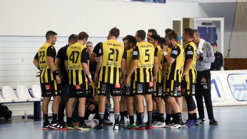 Καρέ νικών της ΑΕΚ στη Handball Premier