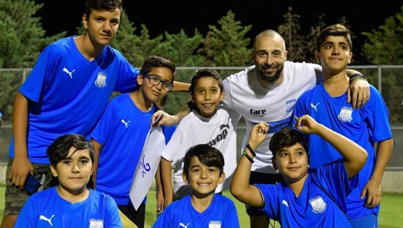 Ο Απόλλων Λεμεσού καλωσόρισε το ποδόσφαιρο στη ζωή των προσφυγόπουλων