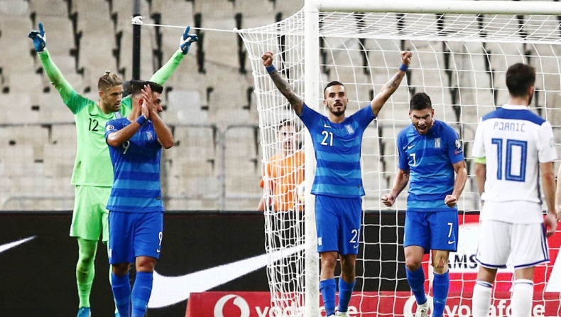 Εθνική Ελλάδας: Η μία πιθανότητα για πρόκριση στα playoffs του Euro 2020 (pics)