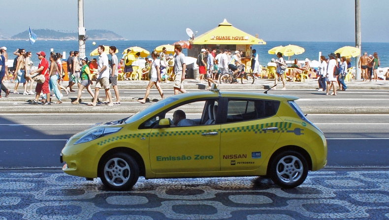 H ιστορία του πρώτου ηλεκτρικού ταξί Nissan LEAF στην Ισπανία